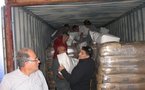 Le mardi 25 octobre  SAVENA  va expédier un troisième container de 24 tonnes de poudre de lait en HAÏTI