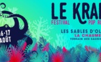 Le festival le Kraken à partir du vendredi 16 août  avec Hyphen Hyphen, Elephanz, Hilight Tribe... 
