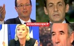 Les dernières audiences des candidats à la Présidentielle:  "Paroles de candidat" et "Des paroles et des actes" 