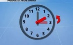 Dimanche 27 octobre: il faut changer d'heure Dimanche 27 octobre: il faut changer d'heure
