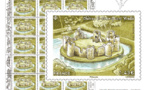 La Poste émet un timbre sur le château de  Commequiers situé en Vendée le 18 juillet 