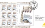 Fontenay-le-Comte:  un timbre pour les 600 ans de l'église Notre Dame de l'Assomption