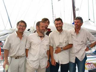 L’aventure « Québec Saint Malo » se termine pour les 5 copains de l’équipage « L’esprit large, Talmont-Saint-Hilaire »