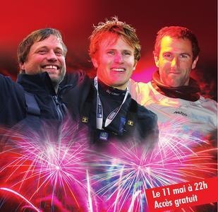 Remise des Prix du Vendée Globe le 11 mai sur la grande plage des Sables