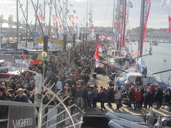 Village du Vendée Globe : plus de 300 000 visiteurs en une semaine !