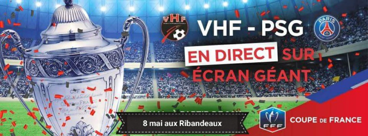 Les Herbiers-Paris Saint Germain sur grand écran