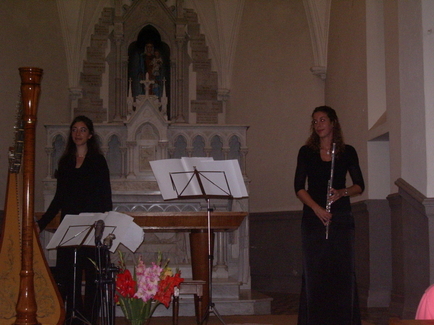 Passage réussie pour Charlotte et Eva chantre de la musique classique