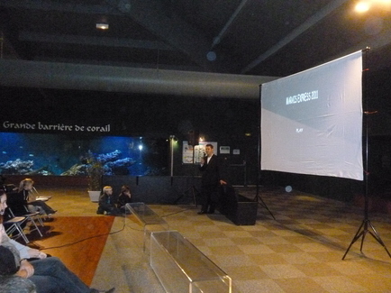 Marais express 2011: le film  était présenté vendredi soir à l'Aquarium de Talmont. Marais express 2011: le film  était présenté vendredi soir à l'Aquarium de Talmont.