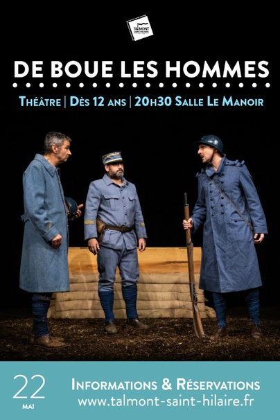 De boue les hommes ce jeudi sur la scène du Manoir
