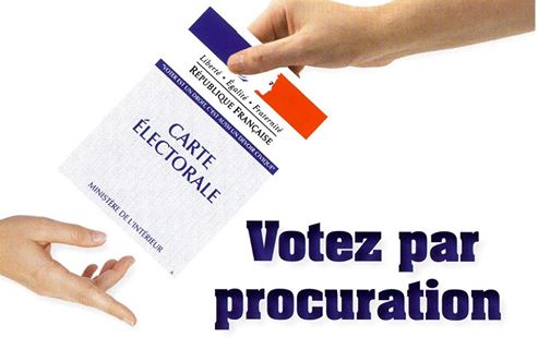 Rappel élection : les procurations Rappel élection : les procurations
