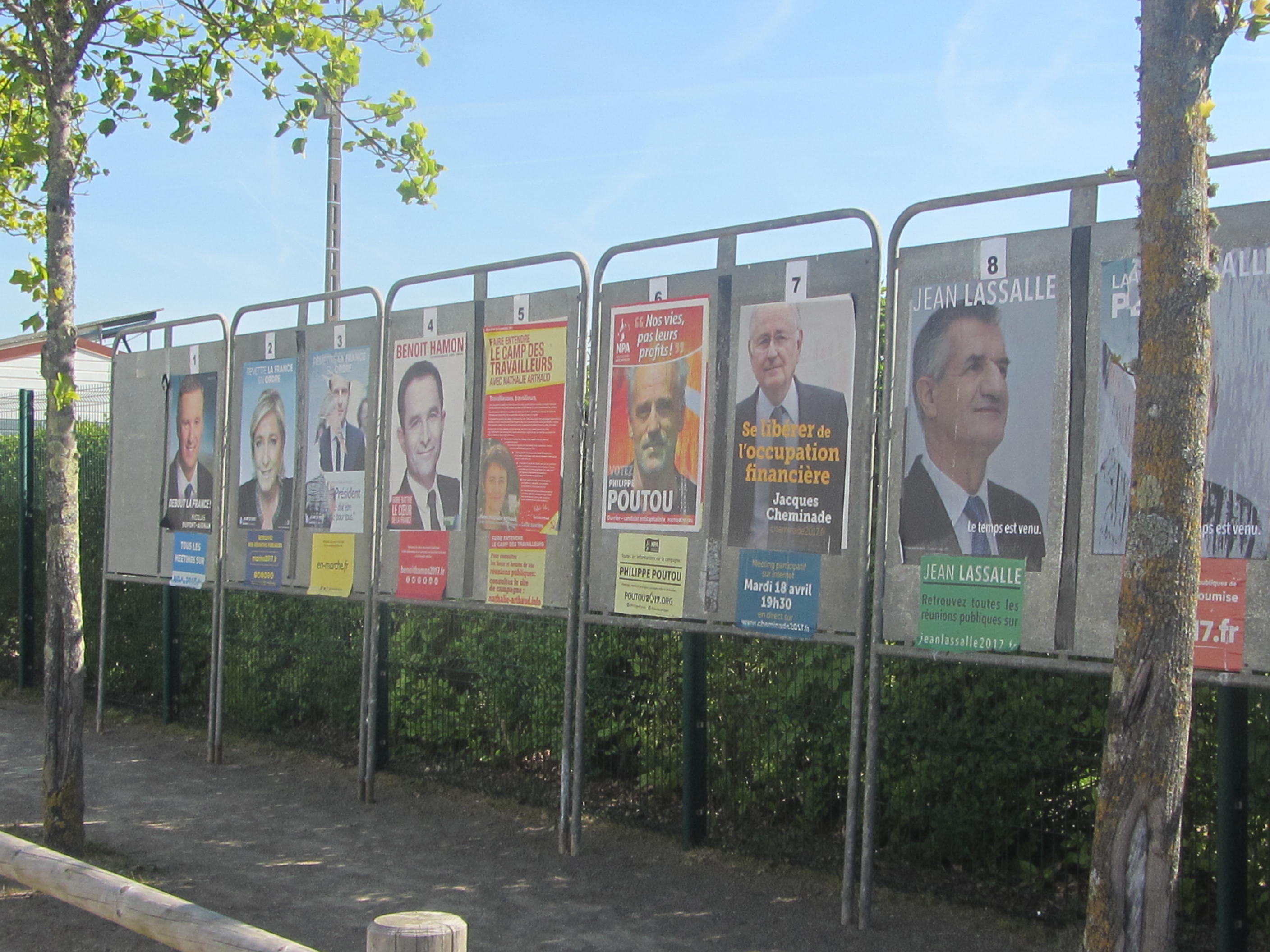 Les résultats officiels du premier tour des Elections présidentielles Les résultats officiels du premier tour des Elections présidentielles