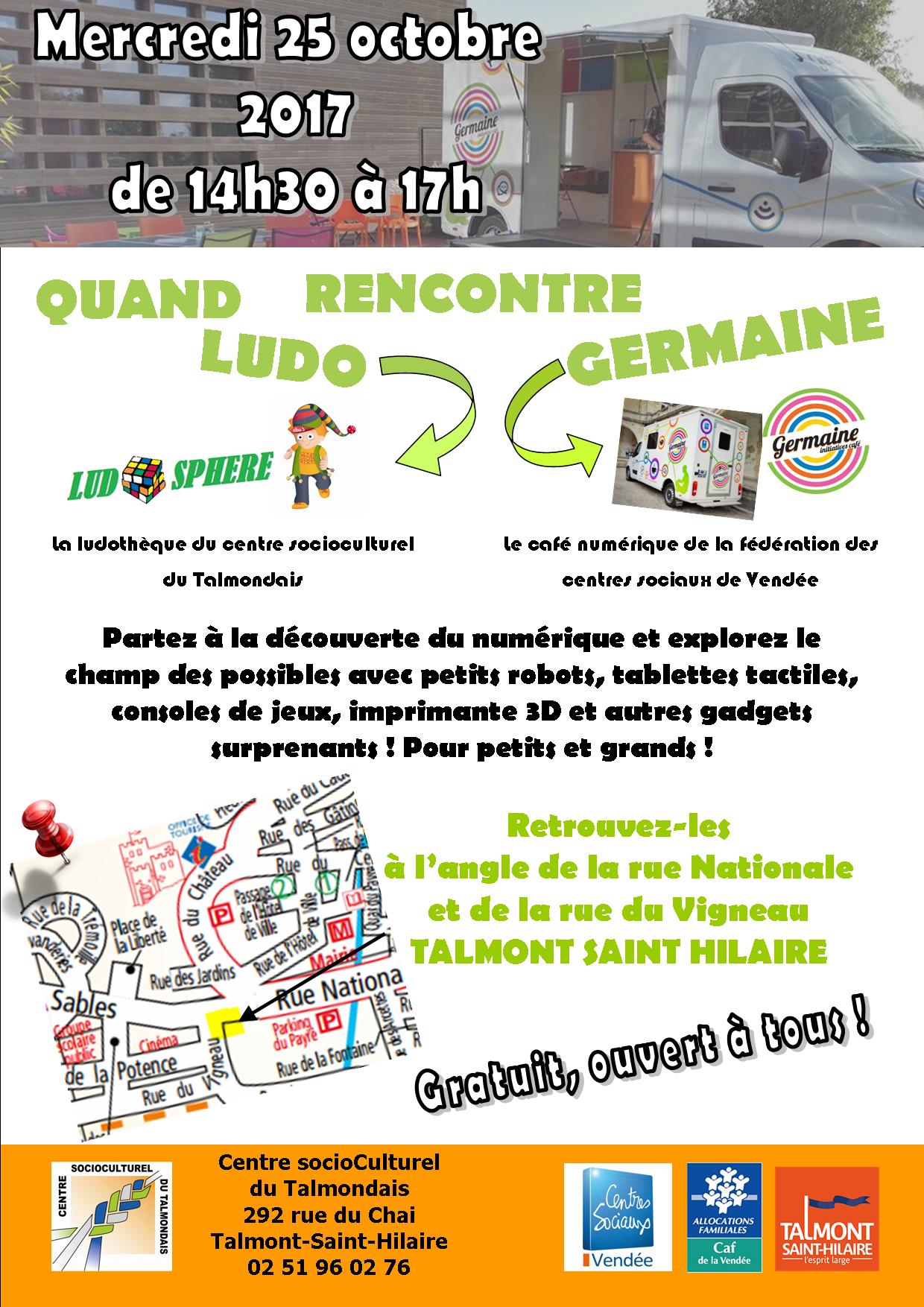 Germaine le café numérique mobile arrive à Talmont ! Germaine le café numérique mobile arrive à Talmont !