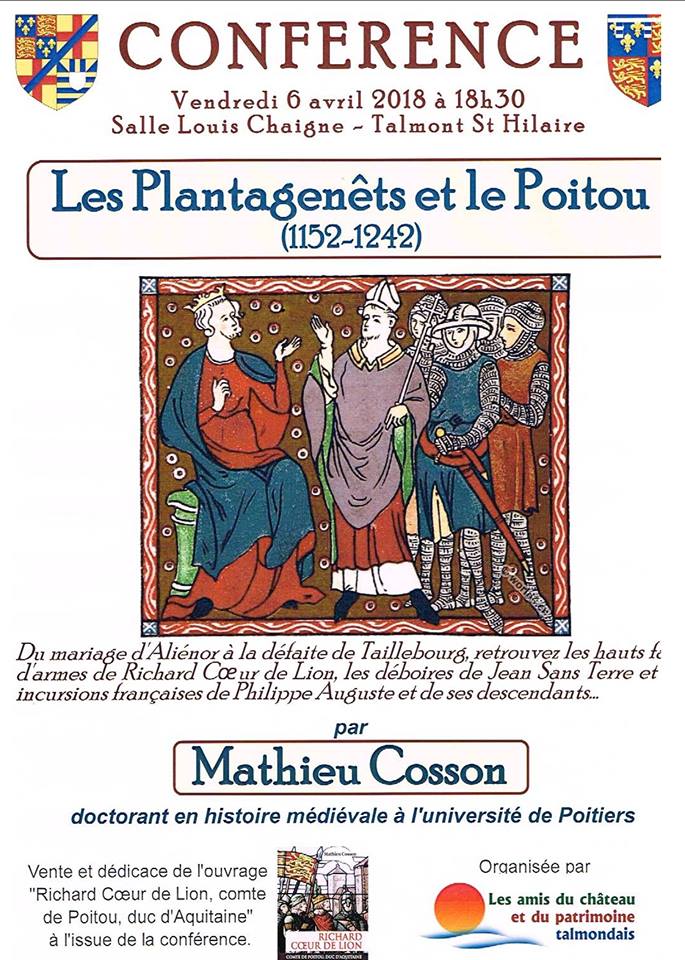 Ce vendredi 6 avril à 18h30  Ce vendredi 6 avril à 18h30