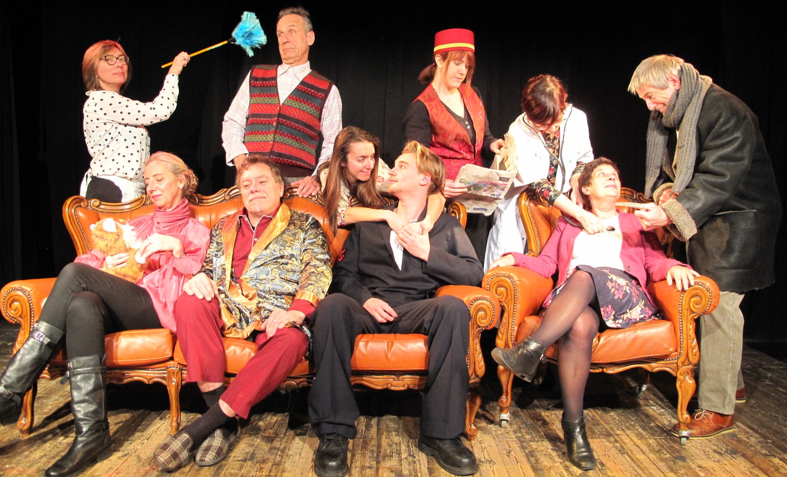 « Je veux voir Mioussov » sera joué par une troupe bien connu localement pour ses actions solidaires « Je veux voir Mioussov » sera joué par une troupe bien connu localement pour ses actions solidaires