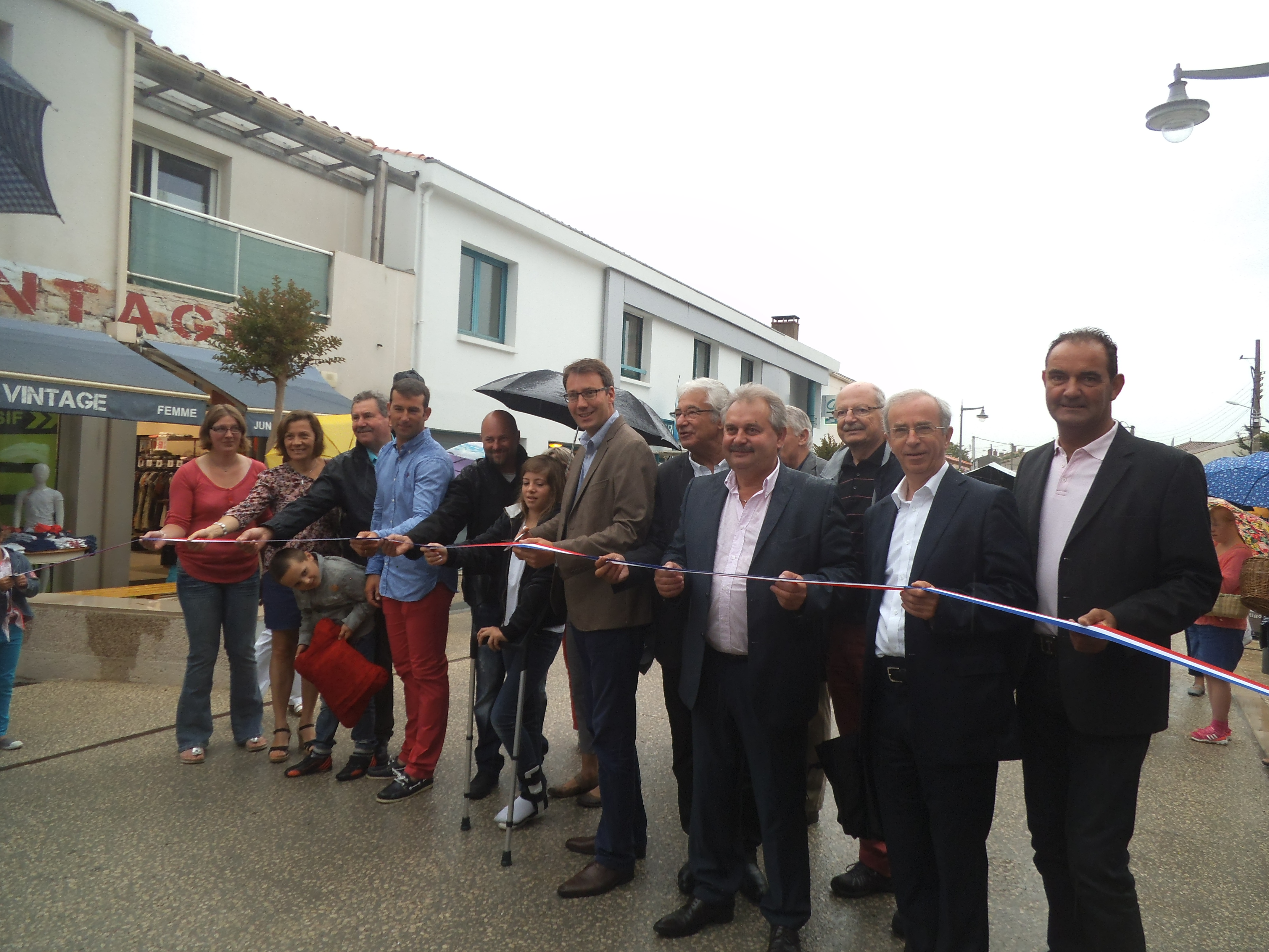 Une fête pour fêter la fin des travaux Une fête pour fêter la fin des travaux