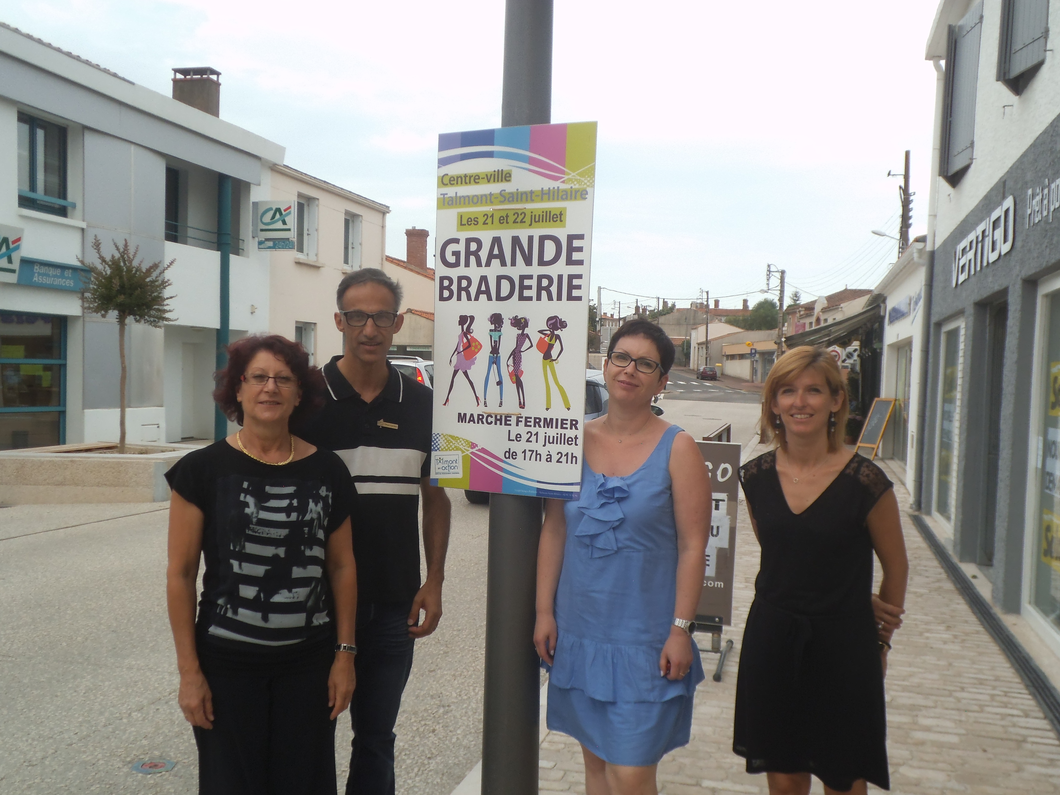 Comme tous les ans « Talmont en Action » organise sa braderie estivale Comme tous les ans « Talmont en Action » organise sa braderie estivale