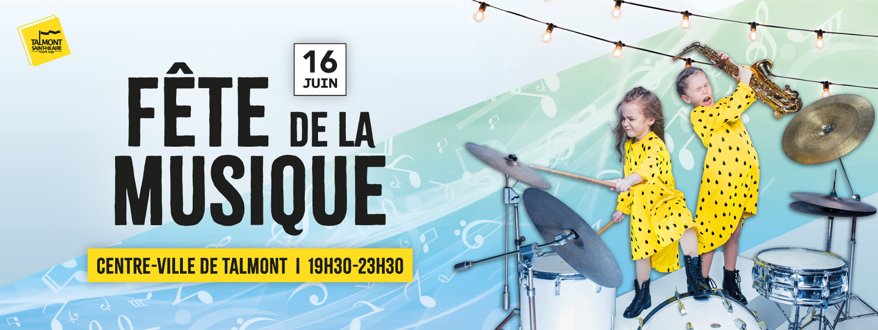 La fête de la musique ce vendredi 16 juin à partir de 19h30 La fête de la musique ce vendredi 16 juin à partir de 19h30
