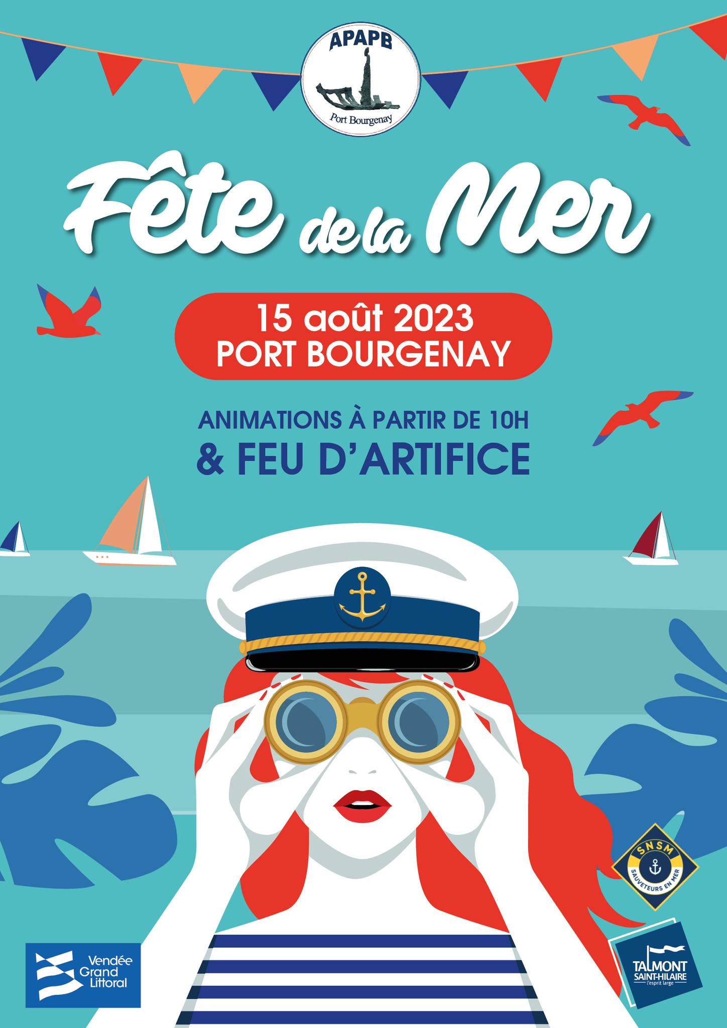 La Fête de la Mer ce mardi 15 août à Port Bourgenay 