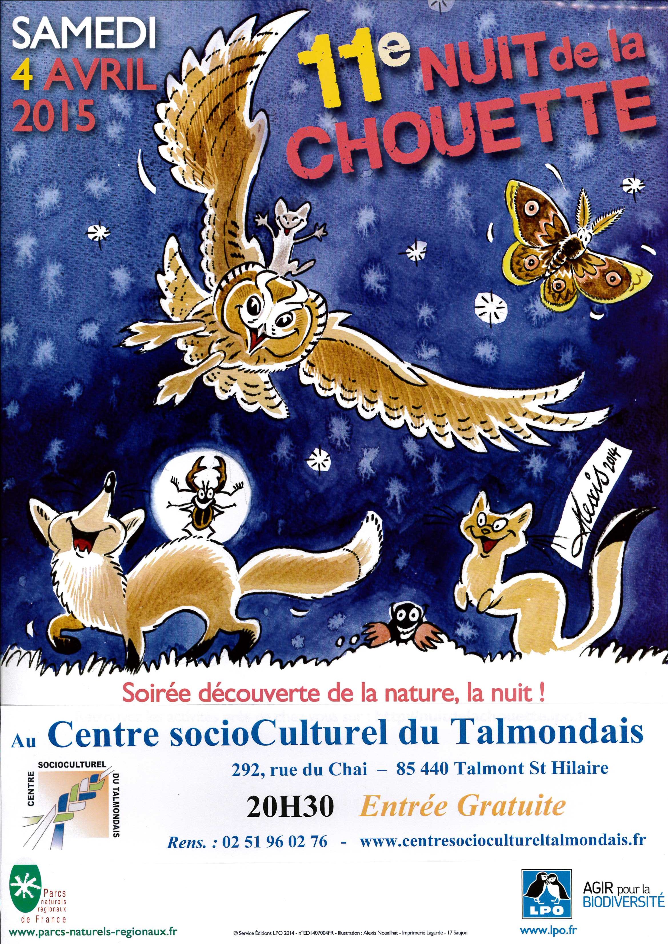 11ème nuit de la Chouette ce samedi 11ème nuit de la Chouette ce samedi