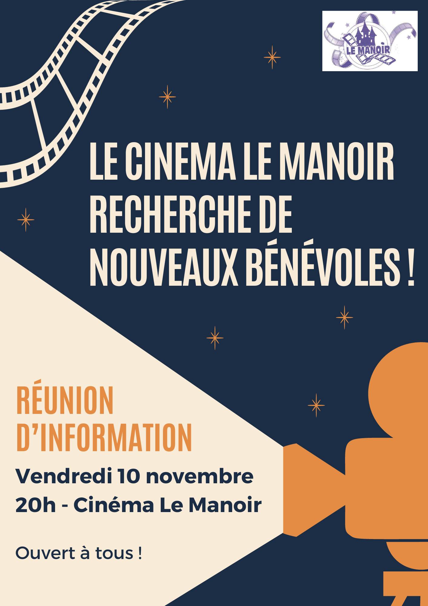 Le Manoir : recherche de bénévoles  Le Manoir : recherche de bénévoles