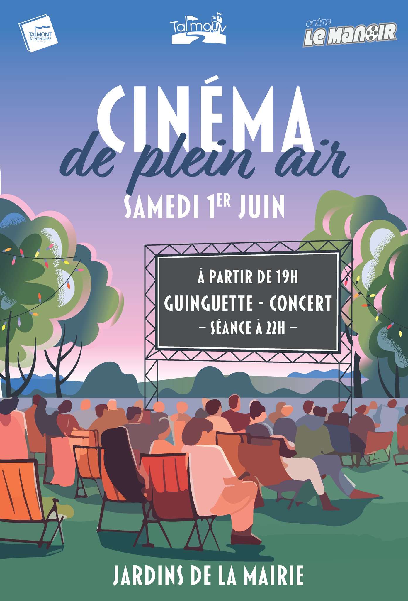 Ce samedi dans les jardins de la Mairie : cinéma avec  " comme un chef " avec Jean Reno et Mickael Youn  Ce samedi dans les jardins de la Mairie : cinéma avec  " comme un chef " avec Jean Reno et Mickael Youn