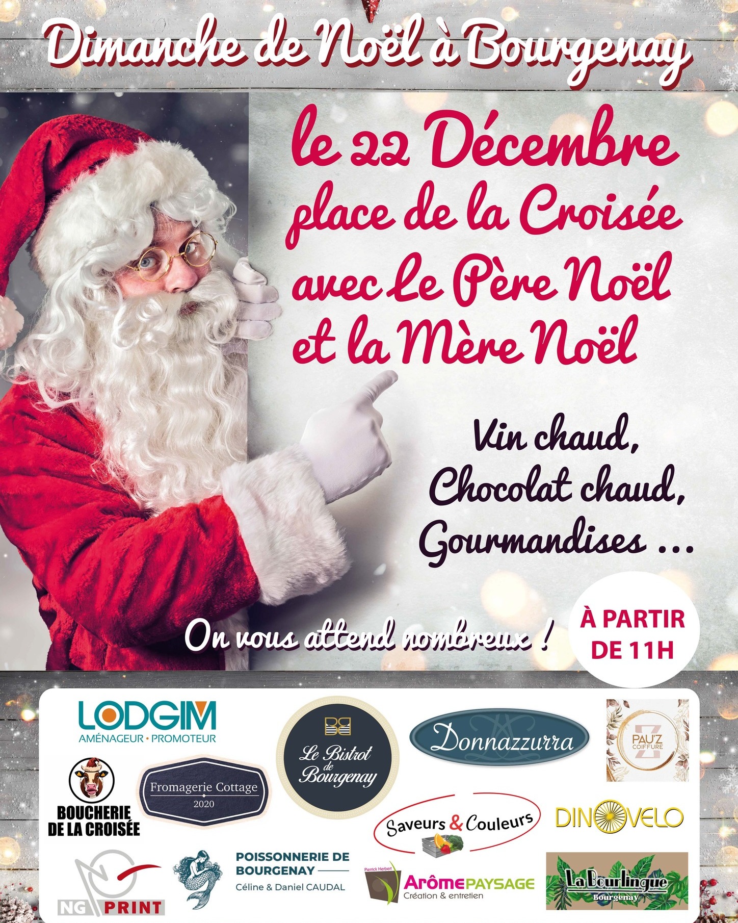 Bourgenay : dimanche de Noël avec les commerçants Bourgenay : dimanche de Noël avec les commerçants