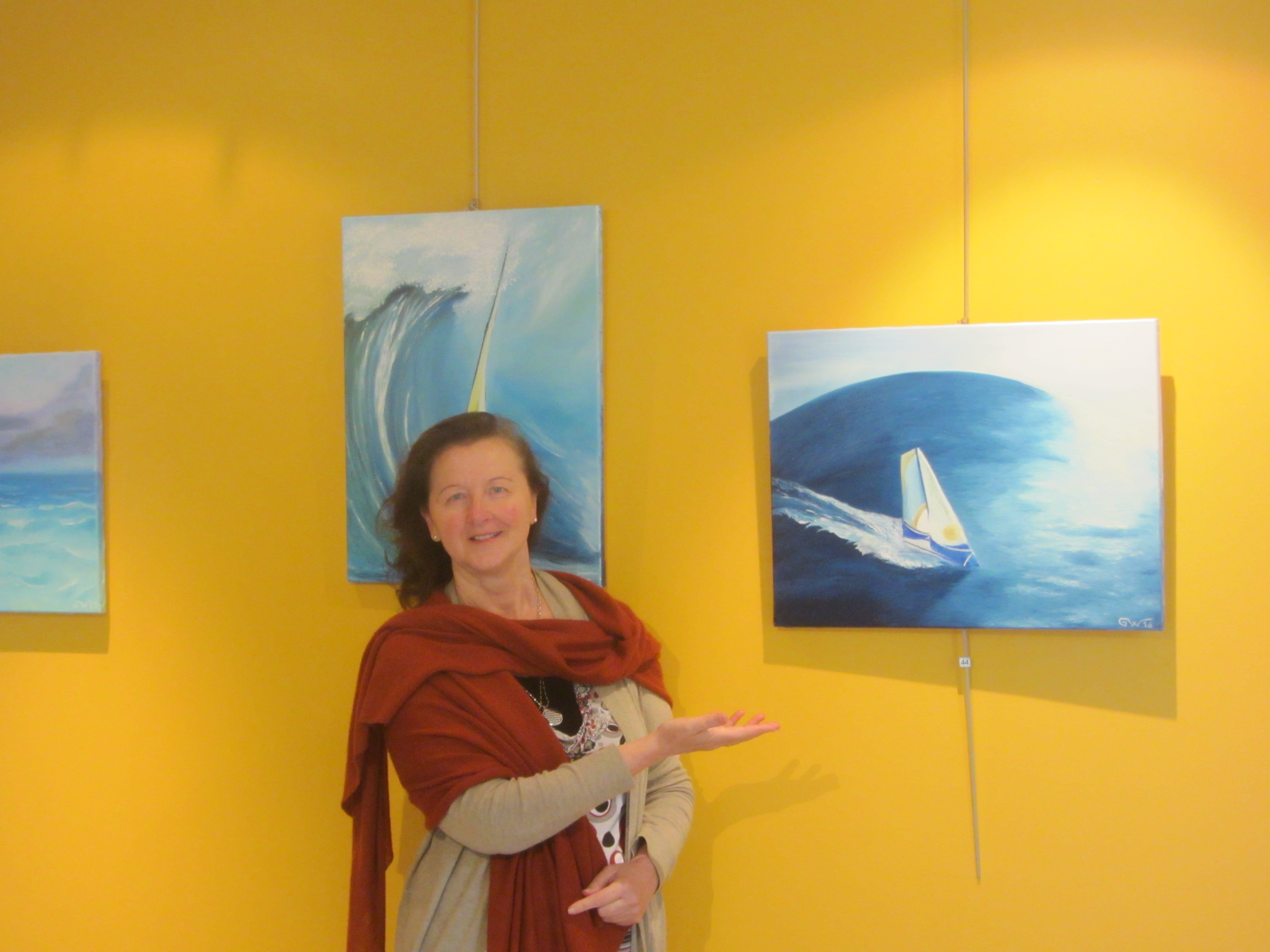 Exposition « Et la Toile Blanche devient Vie » par Gisèle Watbled Exposition « Et la Toile Blanche devient Vie » par Gisèle Watbled