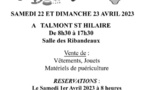 Baby grenier samedi 22 et dimanche 23 avril de 8h30 à 17h30 