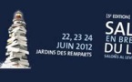 Salon du livre en Bretagne du 21 au 23 juin 